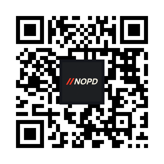 QR kód – mobilní aplikace NOPD